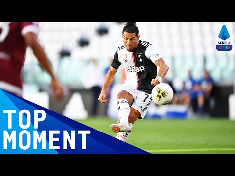 Ronaldo Scores His First Free Kick for Juventus! | Juventus 4-1 Torino | Top Moment | Serie A TIM