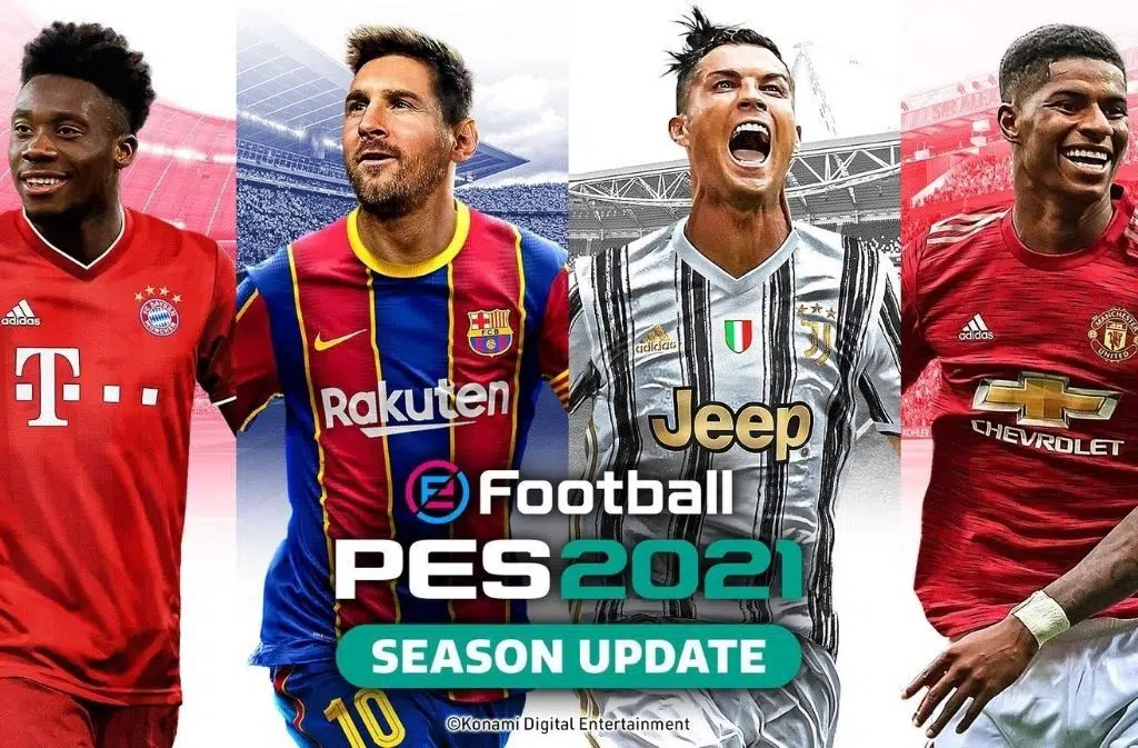 PES 2021 Season Update: Ronaldo, Messi, Davies & Rashford Stars