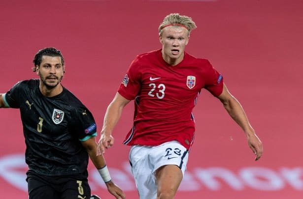 Erling Haaland Vs Austria