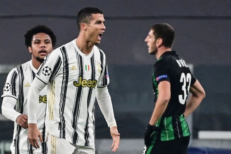 Watch Cristiano Ronaldo's First Goal In Champions League This Season