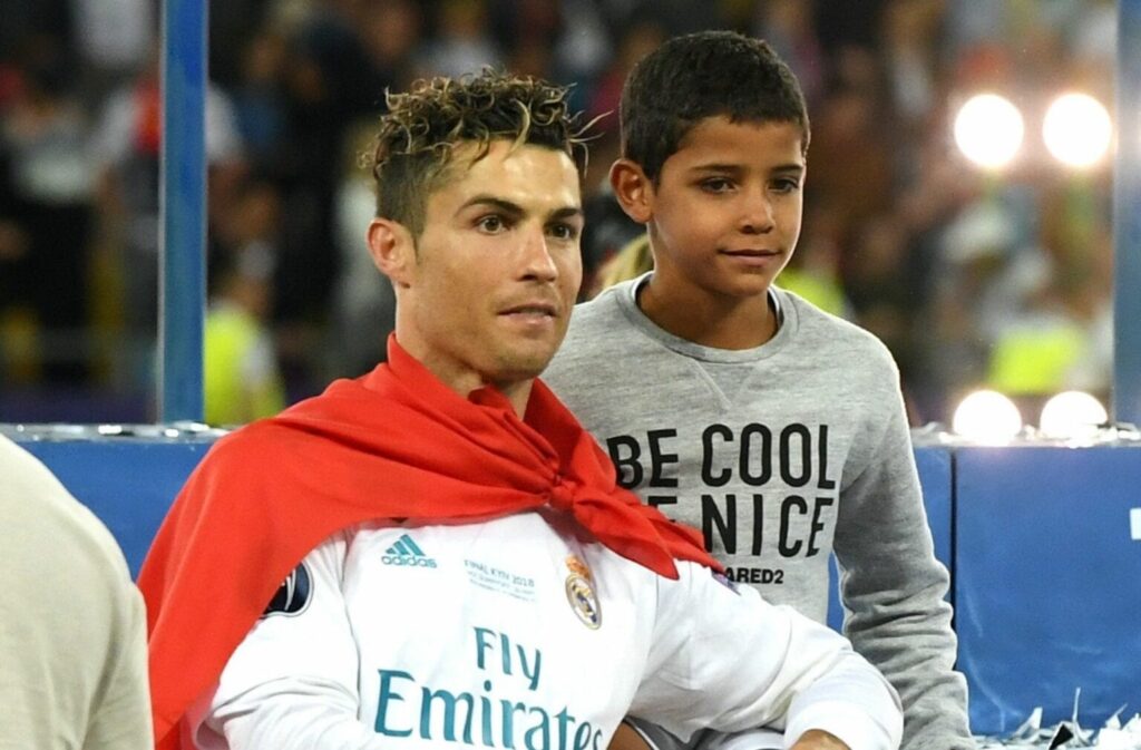 VIDEO: Cristiano Ronaldo Jr Shows Off His Impressive Skills