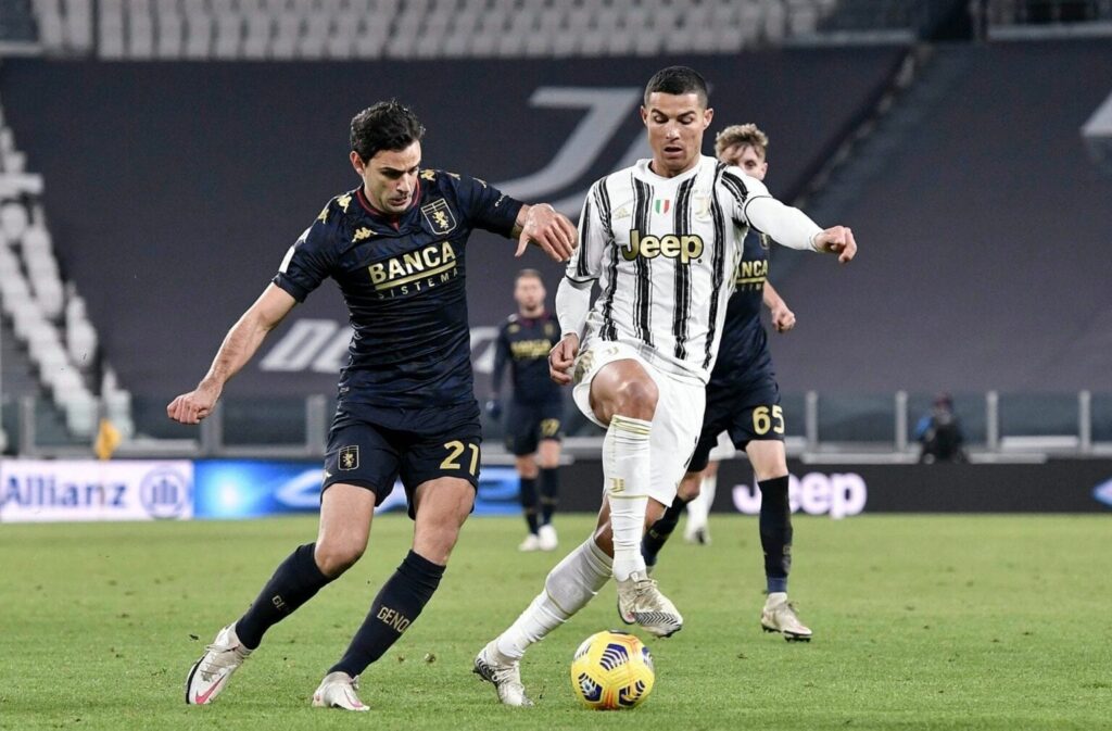 Ronaldo Fooled 4 Genoa Players In Lead-Up To Juve's Cup Winner