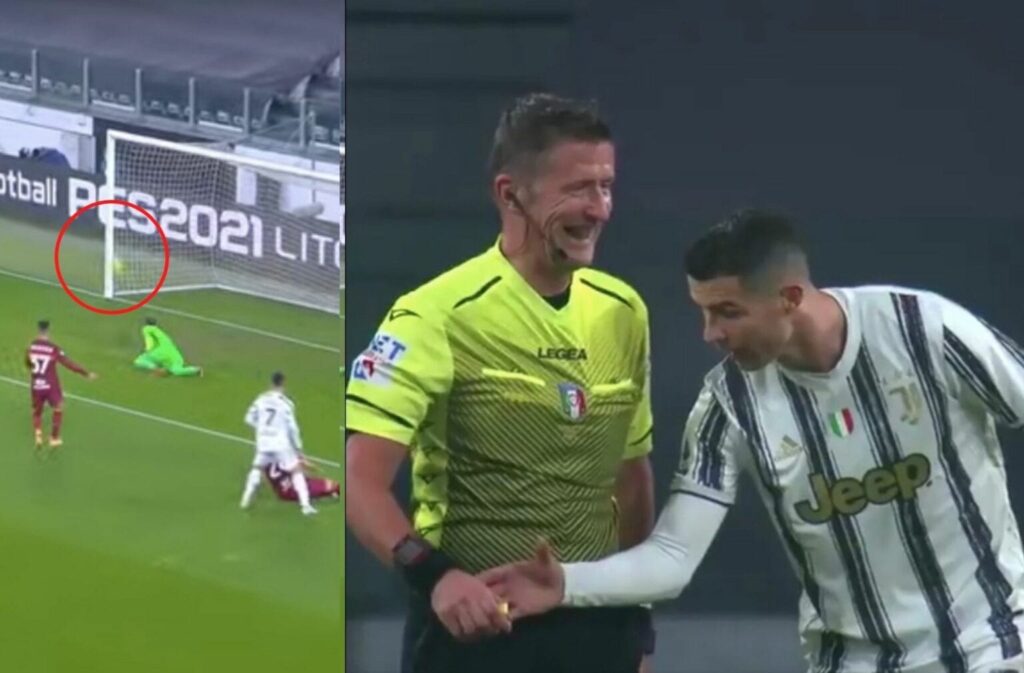 Cristiano Ronaldo Checked Official's Watch After Goal Decision