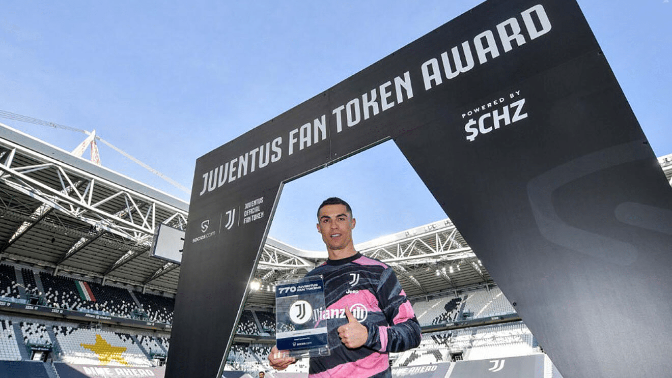 Cristiano Ronaldo Becomes First Footballer Rewarded With Cryptocurrency Tokens