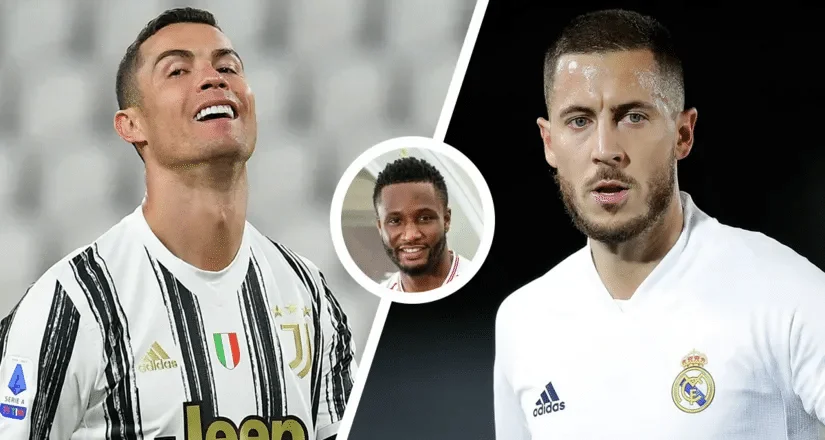 Eden Hazard Said He Wanted To Be Better Than Cristiano Ronaldo But He Was Too Lazy