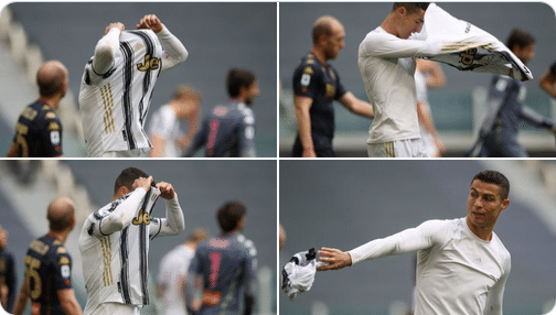 Cristiano Ronaldo's Controversial Reaction After Genoa Win