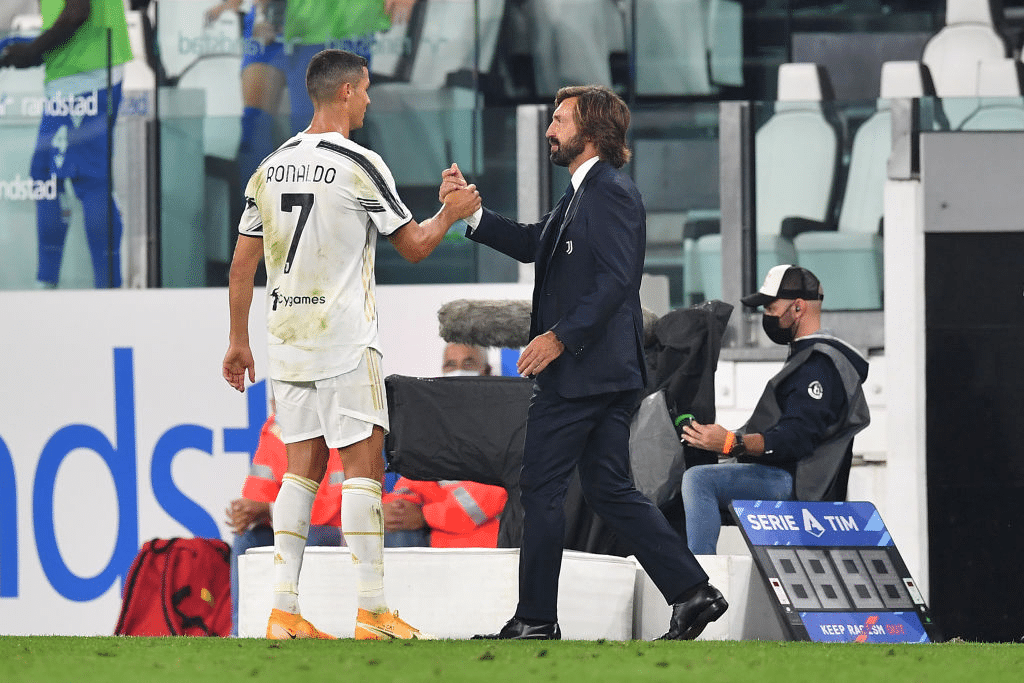 Ronaldo Returns To Turin And Eager To Save Pirlo's Job At Juventus