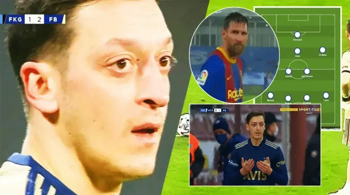 Mesut Ozil Presents His Dream Team That Features No Messi Or Ronaldo Nazario