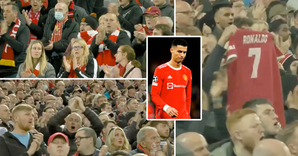 Liverpool Fans Paid Huge Tribute To Cristiano Ronaldo